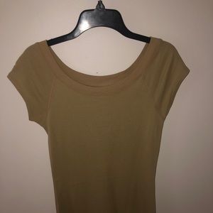 Olive green dress size small.